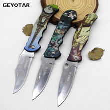 Mini Survival Limited Knife Camping Portable Fold  Tactical Folding Pocket Ring Outdoor Tools Hunting Edc Stainless Key 2019 2024 - buy cheap