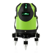 5 linha 1 ponto 360 graus rotativo auto nivelamento linha verde laser nível 2024 - compre barato