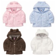 Baby Coat ! 2019 Autumn Winter Hooded Kids Outerwear Fashion Fleece Baby Boy Girl Clothes Children's Winter Jacket  Free Ship 2024 - buy cheap