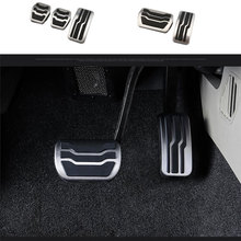 Stainless Steel Car Interior Gas Fuel Pedal Brake Pedals Cover for Ford Focus 2 3 4 MK2 MK3 MK4 2005-2017 Fusion Mondeo EDGE 2024 - buy cheap