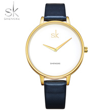 Shengke Fashion Wrist Watch Women Watches Ladies Luxury Brand Famous Quartz Watch Female Clock Relogio Feminino Montre Femme SK 2024 - buy cheap
