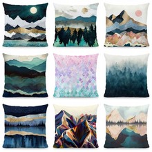 XUNYU Geometric Nordic Cushion Cover Cartoon Creative Throw Pillow Cover Polyester Cushion Case Sofa Bed Decorative Pillowcase 2024 - buy cheap