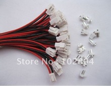 Cable hembra de 2 pines VH3.96, conector macho, 2 colores, rojo y negro, 200mm(8 pulgadas), 3,96mm, 200 Uds. 2024 - compra barato