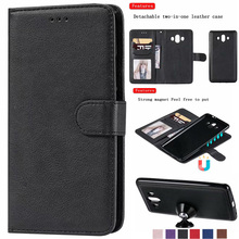 Luxury Flip Phone Case For Huawei honor 7A 6X 8x 8c 9 10 lite Case PU Leather Wallet Cover For Huawei Mate20 10 9 8 7 Case + pen 2024 - buy cheap