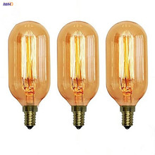 IWHD T45 E14 Decoration Vintage Industrial Decor Edison Lamp Light Bulb 40W 220V Retro Vintage Lamp Ampul Ampoule Gloeilamp 2024 - buy cheap