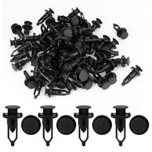 30Pcs Black Plastic Push-Type Car Fastener Rivet Retainer Clips for Toyota Newest hot 2024 - buy cheap