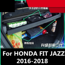 Capa para tanque honda fit jazz 2015-2017, para carro, estilização, porta-objetos, caixa de armazenamento, decoração interior, acessórios automotivos 2024 - compre barato