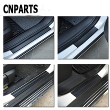 CNPARTS For VW Passat B5 B6 Polo Golf 4 5 Chevrolet Cruze Lada Granta RAM Car Carbon Fiber Scratch Strip Protection Pad 2024 - buy cheap