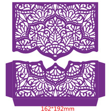 Hollow Lace Edge Frame Metal Cutting Dies Stencils for DIY Scrapbooking Photo Album Decorative Embossing Crafts Supplier Die Cut 2024 - buy cheap