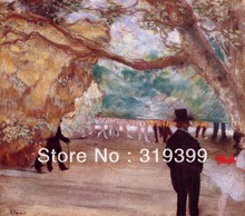 Pintura a óleo reprodução sobre lona de linho, a cortina by edgar degas, frete grátis dhl, 100% artesanal 2024 - compre barato