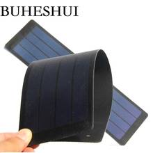 BUHESHUI  2W 6V Flexible Solar Cell Amorphous Silicon DIY Solar Panel Charger System For 3.7V Battery Waterproof Free Shipping 2024 - buy cheap