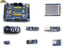 Open103C пакет A = STM32 комплект макетной платы, STM32F103CBT6 STM32F103 ARM Cortex-M3 + 2,2 дюйма 320x240 сенсорный ЖК + 7 модулей 2024 - купить недорого