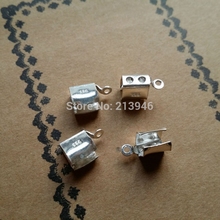 (For 4mm-5mm width Rope) 10pcs/ Pack " Fake One Penalty Ten " (Mark 925) 925 Sterling Silver Jewelry Connectors Accessories 2024 - buy cheap