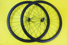 38mm clincher road disc cyclocross CX bike carbon wheelset 25mm wide D411SB 100x12mm D412SB 142x12mm disk cyclo-cross wheels 2024 - buy cheap
