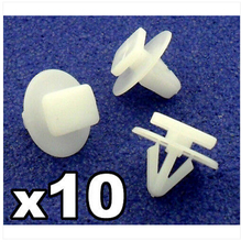 10x For Vauxhall Opel Corsa Combo Exterior Wheel Arch Wing and Fender Trim Clips 2024 - buy cheap