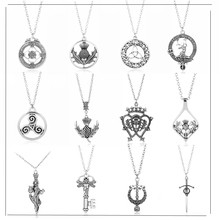 17 Styles Scottish Thistle Necklace Irish Celtics Knot Pendant Necklace Men Women Chain Charm Choker Fashion jewelry 2024 - buy cheap