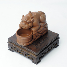 Creative ceramic incense burners aromatherapy furnace evil purple brave back lucky place incense base 2024 - buy cheap