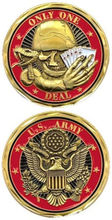 Custom coins low price Military US Challenge Coin Only One Deal Scull & Cross Bones New oem metal milirary coins FH810233 2024 - buy cheap