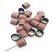 80 Grit Drum Sanding  Sand Mandrels Fit for Nail Drill Rotary Tools Kit 1/2 3/8 1/4 Inch 63pcs/set 2024 - buy cheap