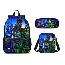 New Five Night At Freddy School Backpack Set Teenage Girls Boys Student Kids Laptop Bagpack Children School Bags Satchel Enfant 2024 - buy cheap