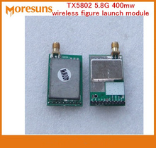 Free Ship TX5802 5.8G 400mw wireless figure launch module channel wireless audio and video transmission FPV aerial module 2024 - buy cheap