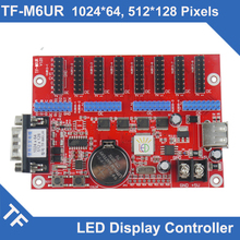 TF-M6UR  M3U Longgreat TF LED Display Control Card Asynchronous Single Dual Color serial  port led controller rs232 led display 2024 - buy cheap