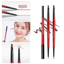 New Double-End Eyebrow Pencil Long-Lasting Waterproof Not-Dizzy Eyebrow Outline Pen Dyeing Eyebrow Pen 2019 2024 - buy cheap