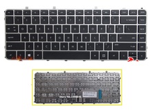 SSEA-nuevo teclado de EE.UU. para teclado con marco plateado, para HP Envy 6-1000 6-1031er 6-1014nr 6-1254er Envy4-1000 2024 - compra barato