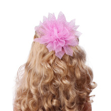 Clipe de cabelo flor feminino de 18 polegadas, acessórios para bonecas para recém-nascidos americanos 6 cores, brinquedos para bebês adequados 43 cm para bebê c551 2024 - compre barato