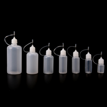 5ml-100ml PE Plastic Needle Bottle Cigar Travel Dropper Juice Eye Liquid Container Solvent Light Oils Eye Drops Saline 2024 - buy cheap