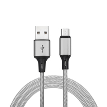 1 м нейлоновый Плетеный Micro USB кабель для телефона Micro USB зарядный кабель для передачи данных Синхронизация данных для устройств Android 2024 - купить недорого