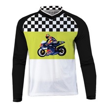 Велосипедная рубашка, быстросохнущая футболка для велоспорта, MTB, горный велосипед, футболка, 2019 2024 - купить недорого