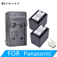 Аккумулятор PALO 3900 мА · ч Φ VBT380 с двойным USB-зарядным устройством для Panasonic 2024 - купить недорого