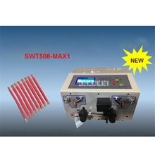 SWT508-MAX1 Four-wheel Automatic Computer Wire Stripping Machine/ Cutting Machine 110V/220V 500W 0.3-25mm2 3000-4000 Strips/Hour 2024 - buy cheap