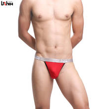 Sexy Gay Underwear Men Briefs Short Cotton Underpants Patchwork Penis U Convex Pouch Low Waist T Pants Cueca calzoncillos M-XL 2024 - buy cheap