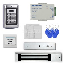 DIYSECUR 280KG Magnetic Lock 125KHz RFID Reader Password Metal Keypad Access Control System Security Kit BC2000 2024 - buy cheap