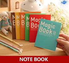 12pcs / lot , Magic Book colorful A6 notebook , A6 daily memo / notepads / dairy as school stationary supplies for students 2024 - buy cheap