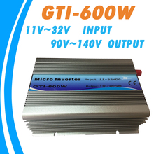 Grid Tie 600W Micro Inverter MPPT Pure Sine Wave 11-32V DC Input 90-140VAC Output LED Display for Max 38A Input GTI-600W NEW 2024 - buy cheap