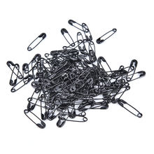 1000Pcs 19mm Sliver Black Safety Pins Findings 2024 - buy cheap