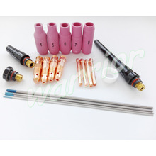 21pcs WP-17 18 26 Series TIG Welding Torch Consumables Kit 10N Series Nozzles 1.0mm Collet 2024 - buy cheap