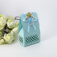 12pcs Baby Shower Candy Box Boy Girl Christening Birthday Party Decorations Kids Wedding Decoration Festive Event Party Supplies 2024 - buy cheap
