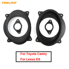 FEELDO 1Pair Car Stereo Speaker Spacer Mat for Toyota 6x9 to 6.5 Front Speaker Adapter Spacer ring, Car Speaker spacer, Speaker mounts 2024 - buy cheap