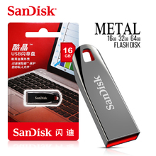 Genuine SanDisk CZ71 USB Flash Drive 64GB 32GB 16GB Pen Drive USB 2.0 100% Original Support Official Verification Pendrive 2024 - buy cheap