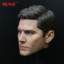 Cabeza de hombre tallada de Dean Winchester, cabeza de JPEG supernatural, cabeza esculpida de acción para cuerpo masculino de 12 ", 1:6 2024 - compra barato