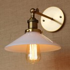 Luminária de parede estilo loft, com lâmpada industrial, de vidro vintage, para iluminação de casa 2026 - compre barato