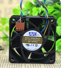 SSEA New cooling fan for AVC DS06025B12U P011 12V 0.7A 6025  60*60*25mm Double ball 2024 - buy cheap