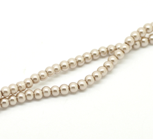 DoreenBeads 5 Strands Light Coffee Glass imitation pearls Round Beads 4mm( 1/8") Dia. 82cm long (B19055), yiwu 2024 - buy cheap