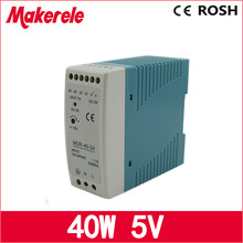 ac dc power supply MDR-40-5 5V 40w 8A Din rail small size switch power supply for led driver 2024 - buy cheap