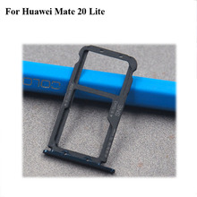 For Huawei Mate 20 Lite Original Sim Card Holder Tray Card Slot Mate20 Lite Sim Card Holder Mate 20lite Replacement Parts 2024 - buy cheap