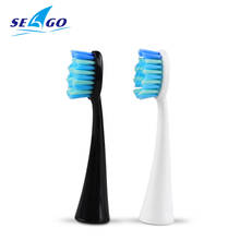 SEAGO Electric Toothbrush Heads 2PC/Set Tooth brush Replacement Brush Head for S2 Fit Pro Health/Advance Power/Triumph/Clean 2024 - buy cheap